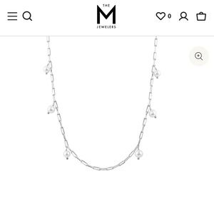M Jewelers Pearl Link chain